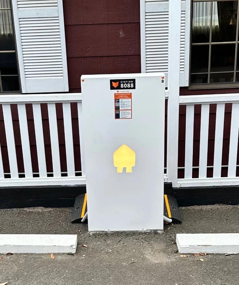 Electric vehicle charging station installed at a commercial property in Sydney
